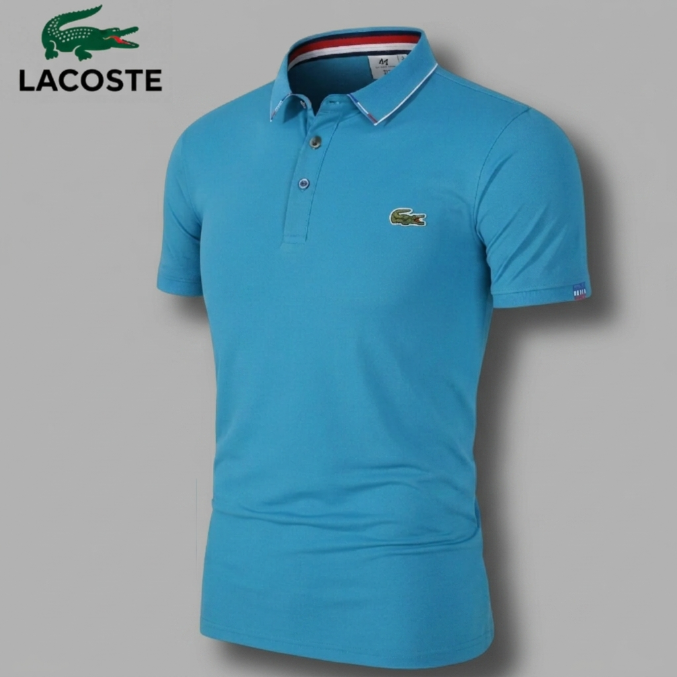 Classic Collar Piqué Polo Shirt