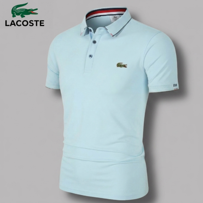 Classic Collar Piqué Polo Shirt