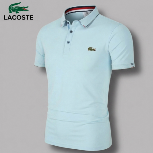 Classic Collar Piqué Polo Shirt