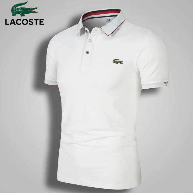Classic Collar Piqué Polo Shirt